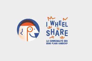 Logo de I Wheel Share la communauté des bons plans handicap